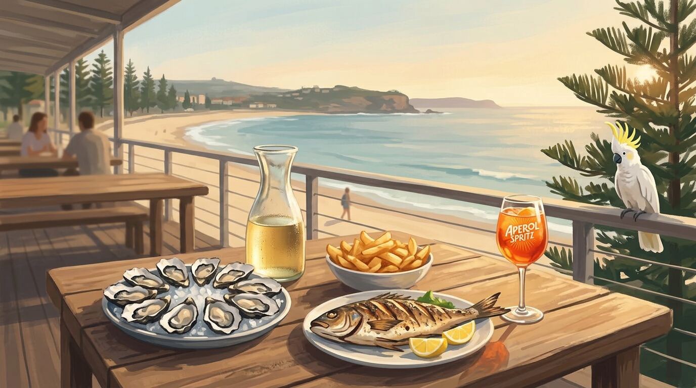 Long lunches. Waterfront dining.